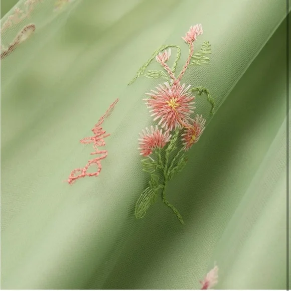 Women's Tie Strap Tulle Prom Dresses Sweetheart, Formal Party Homecoming Dresses - Picture 6 of 7